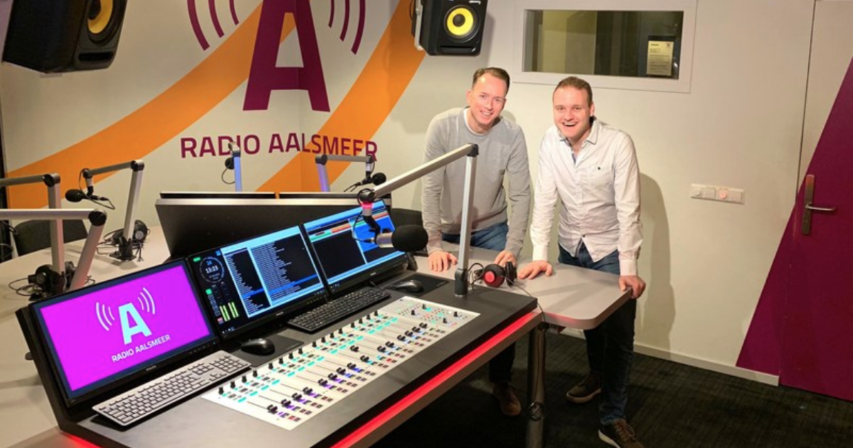 Nieuw Mengpaneel Voor Radio Aalsmeer | Radio Aalsmeer