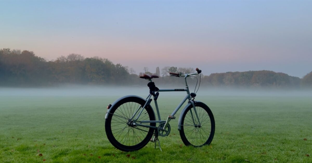 Ochtendfietstocht door het Bos