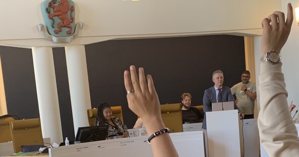 Leerlingen maken kennis met democratie in de praktijk