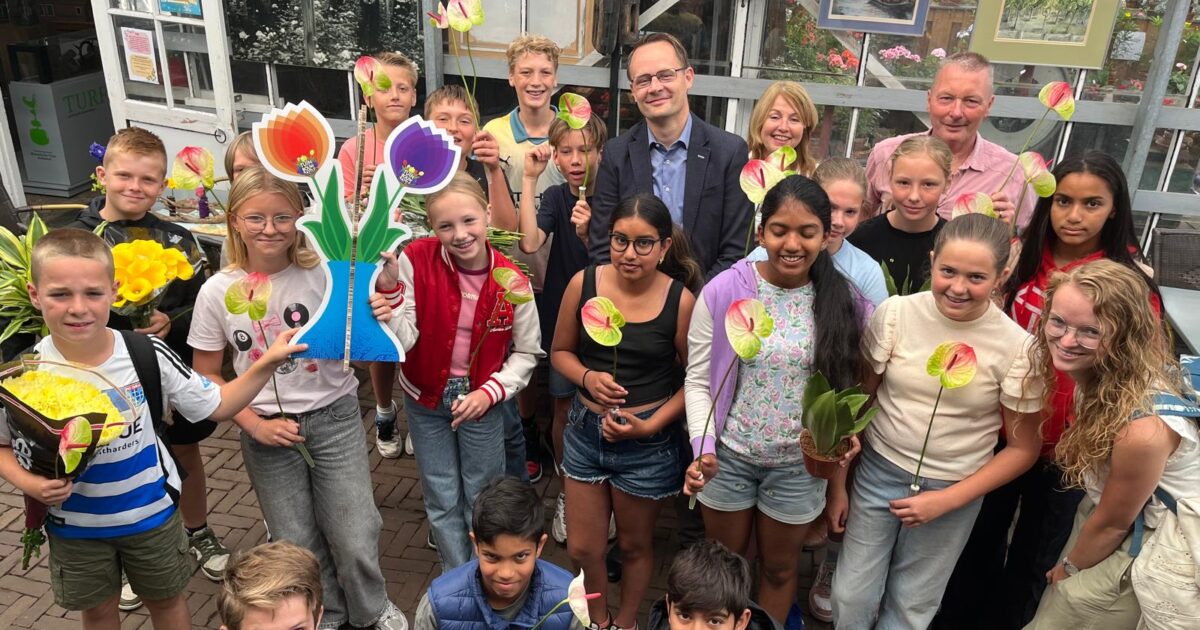 IKC Triade wint Tuinbouw Battle met tulpenproject