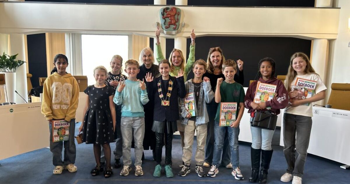 Kinderraad zet zich in voor een schoner en blijer Aalsmeer