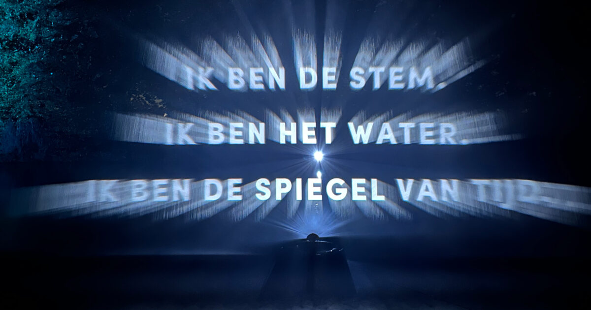 Amstel ‘spreekt’ in dijkgedicht van Willem de Bruin
