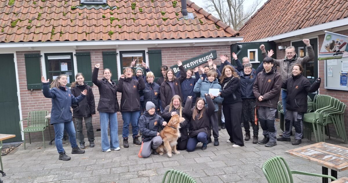 Yuverta-leerlingen halen geld op voor Boerenvreugd