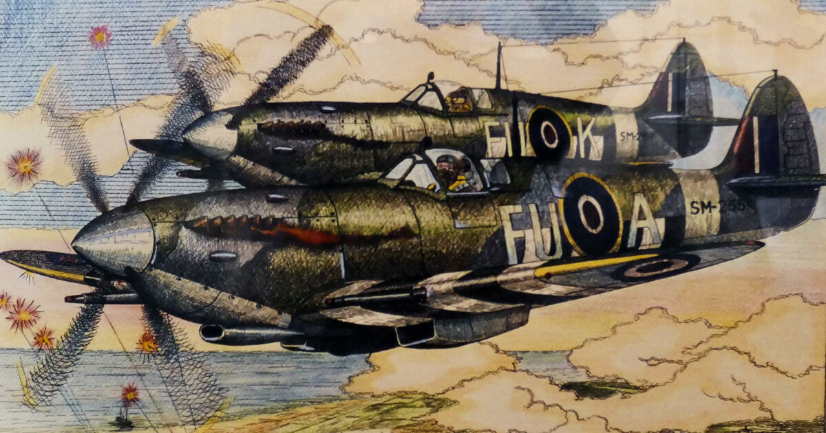 Spitfire-dag en lezing in CRASH Museum