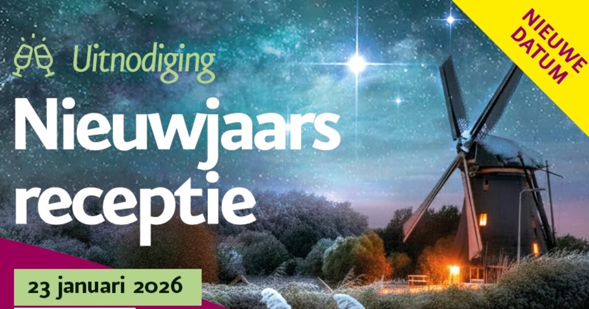 Nieuwjaarsreceptie gemeente Aalsmeer gaat toch door