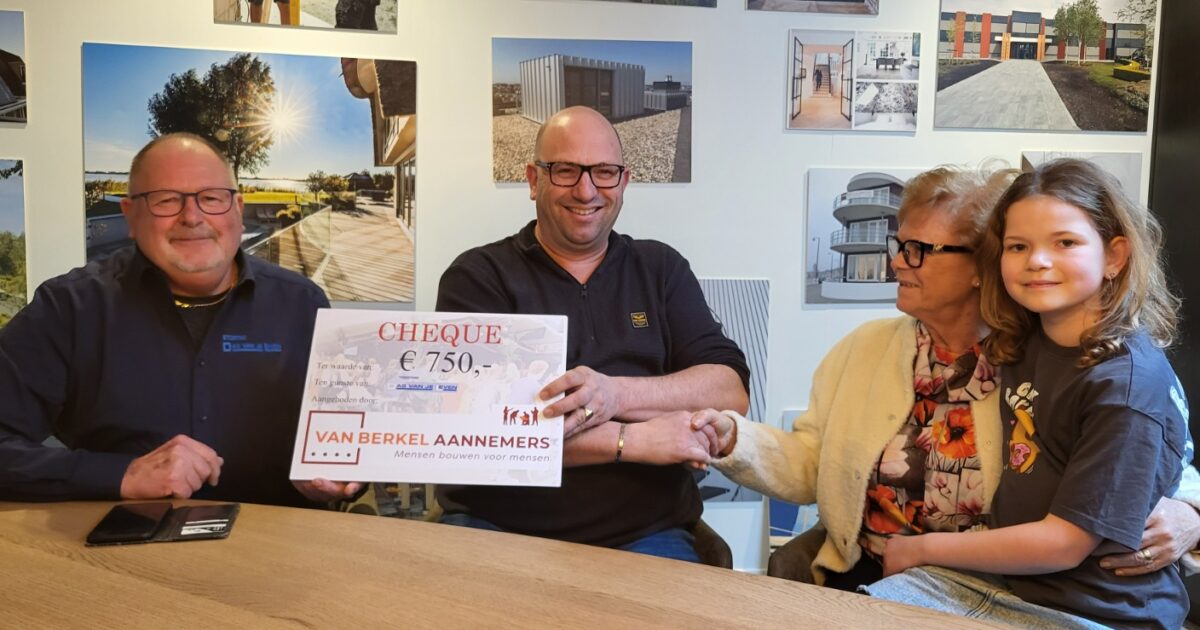 Donatie voor Stichting Dag van je Leven