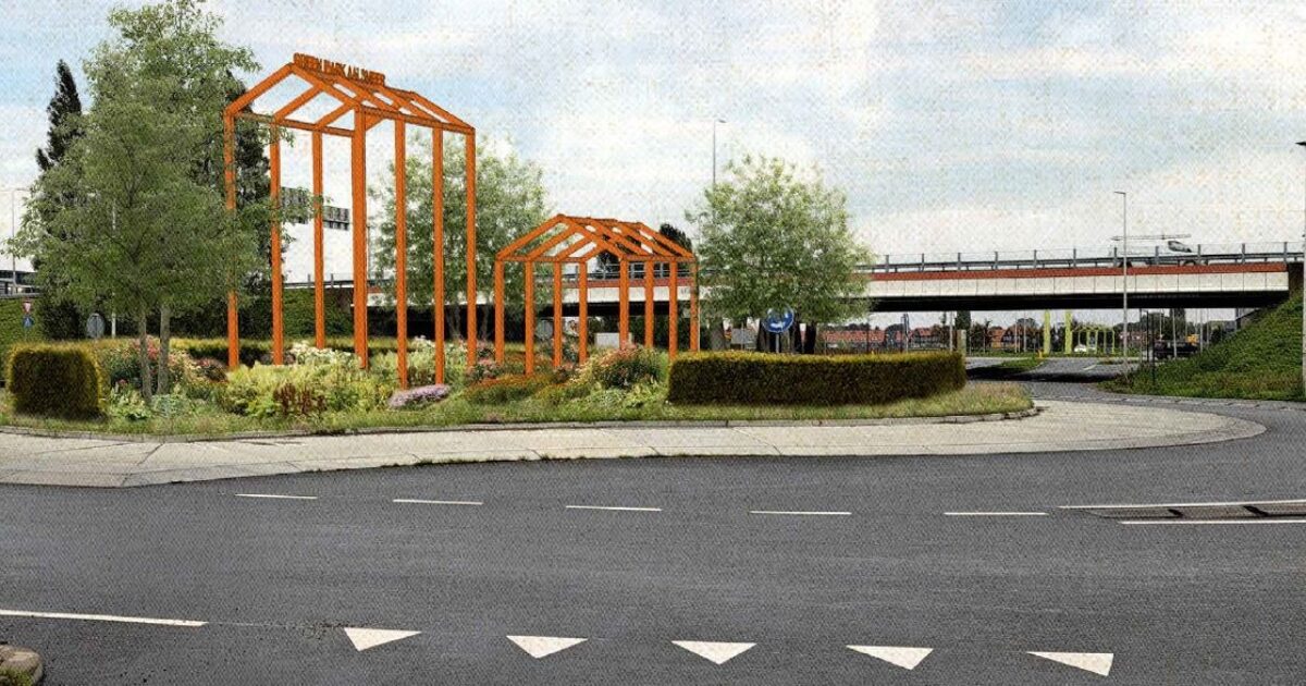 Herkenbare entrees voor Green Park Aalsmeer