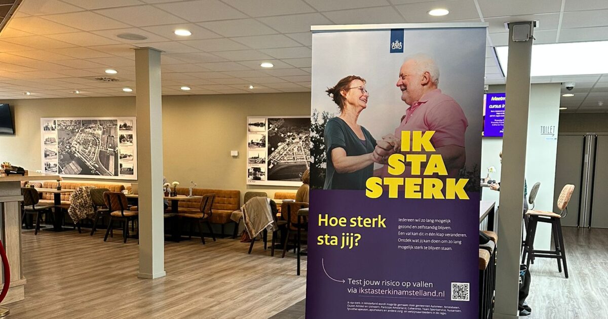 Gratis balansmetingen voor ouderen in Aalsmeer