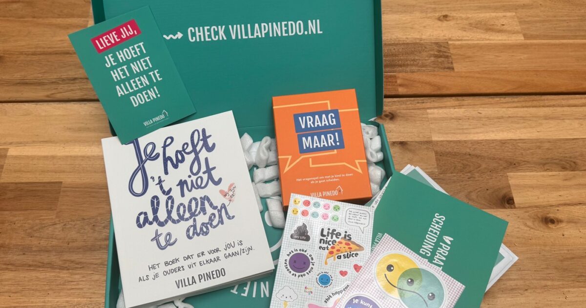 Scheid-doos helpt gesprek over scheiding op gang